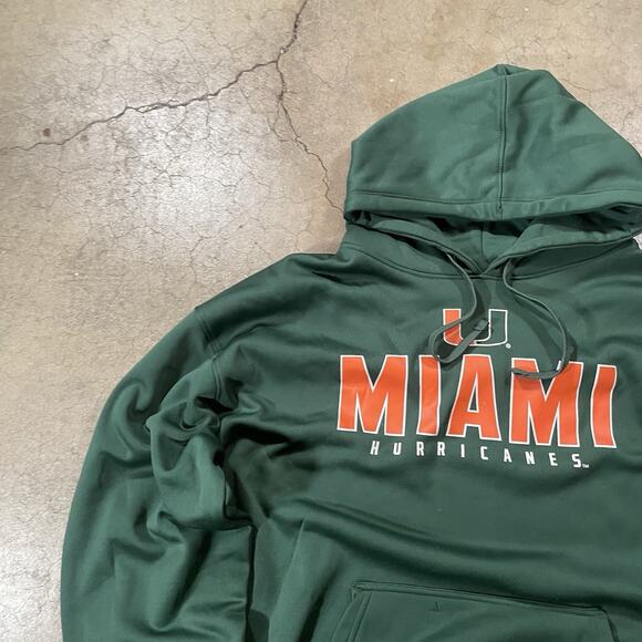 Miami University Hoodie X-Large Champion NCAA College Pullover Sweatshirt - Picture 3 of 7